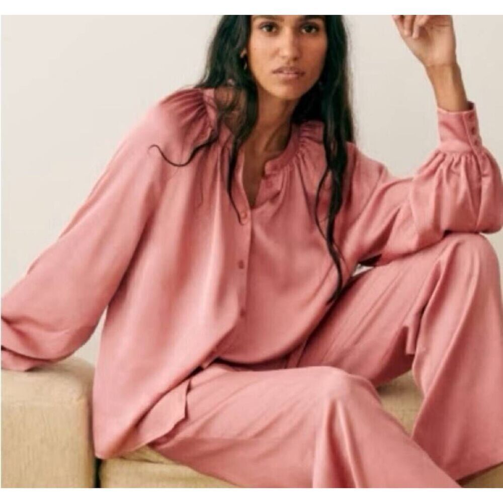 Sezane Lealys Shirt In Pink Sz 36 (US 4)